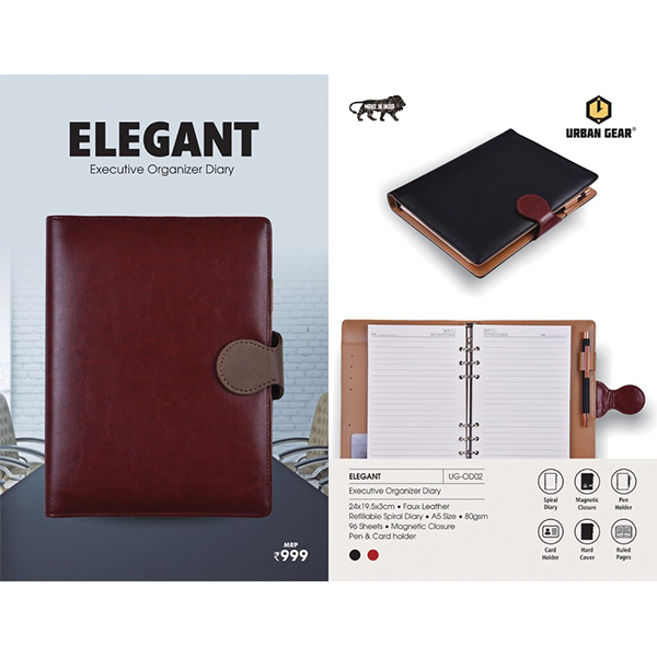 Executive Organizer Diary Elegant
