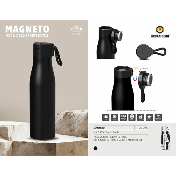 Stainless Steel Hot N Cold Bottle (540Ml) Magneto