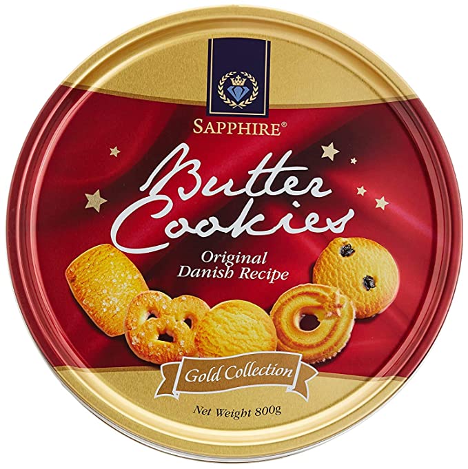 Sapphire Butter Cookies Gold Collection - 800 Grams