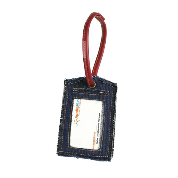Upcycled Luggage Tag (Set Of 2)