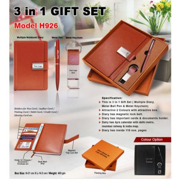 H926 3 In 1 Gift Set