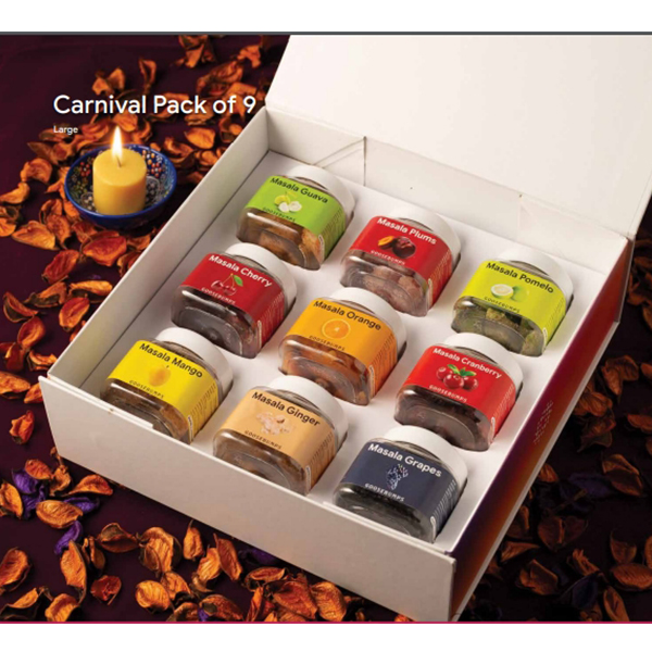 Carnival Pack Of 9(Masala Fruits)