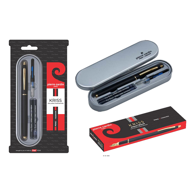 Kriss Japan Black Fountain Pen