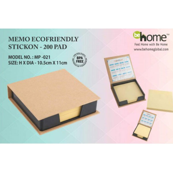 Mp-021 Memo Ecofriendly Stickon – 200 Pad