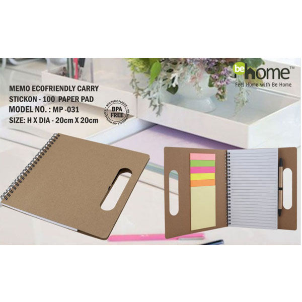 Mp-031 Memo Ecofriendly Carry Stickon