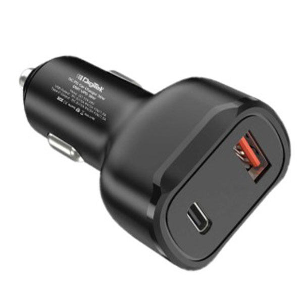 Dmc Upd 36W Dual Usb Qc Pd Car Charger