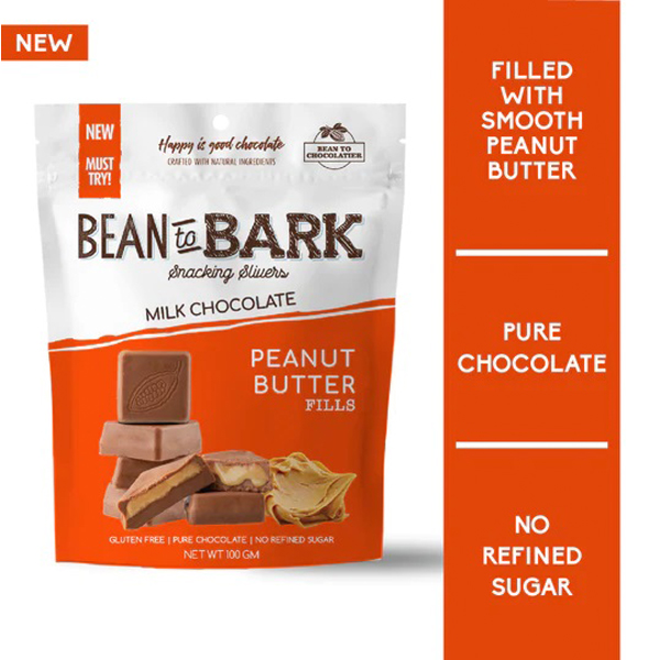 Bean To Bark - Peanut Butter Fills Chocolate 110 Grams