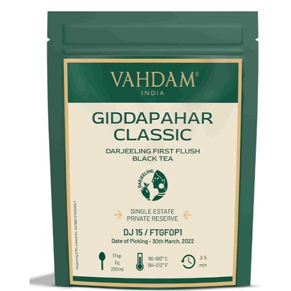 Giddapahar Classic Darjeeling First Flush Black Tea (Dj 15/2022)