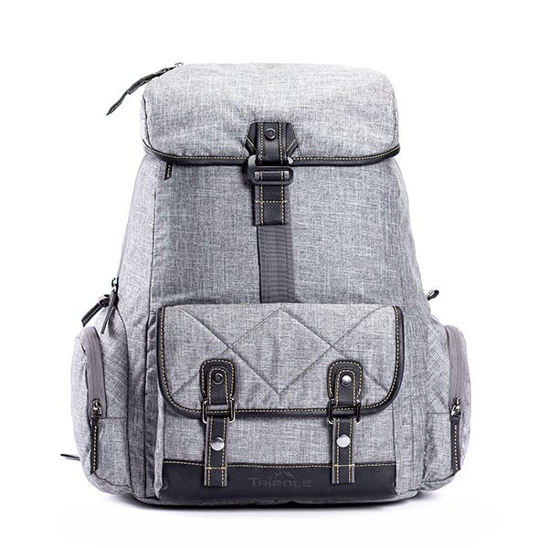 Tripole Turtle Laptop Bag And Backpack For Daily Use And Travelling I Grey Jacquard