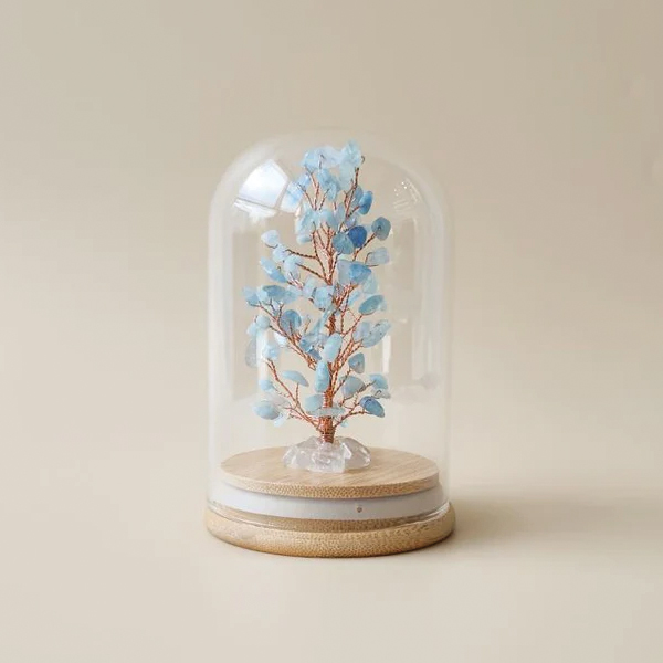 Blue Crystal Tree Of Life