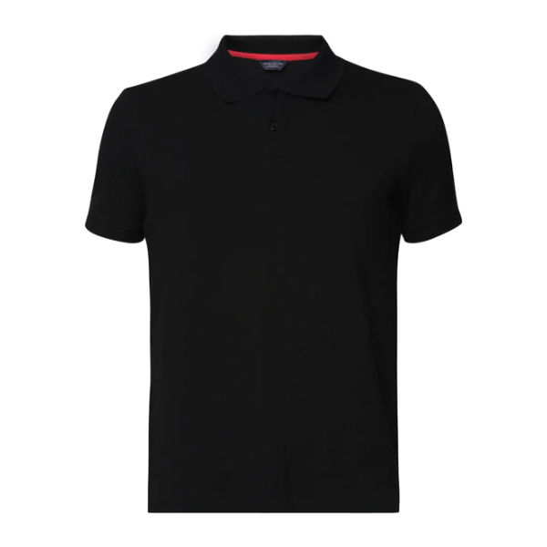 Jack&Jones Solid/Plain Polo - Black