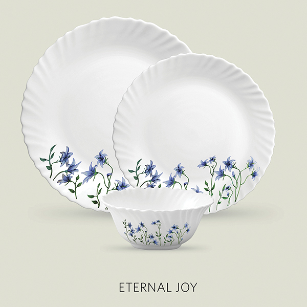 La Opala Diva Classique 10 Pcs Dinner Set- Eternal Joy