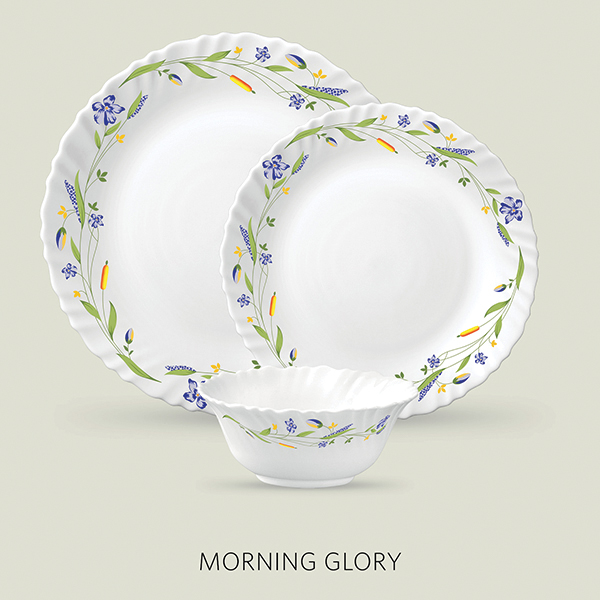 La Opala Diva Classique 21 Pcs Dinner Set- Morning Glory