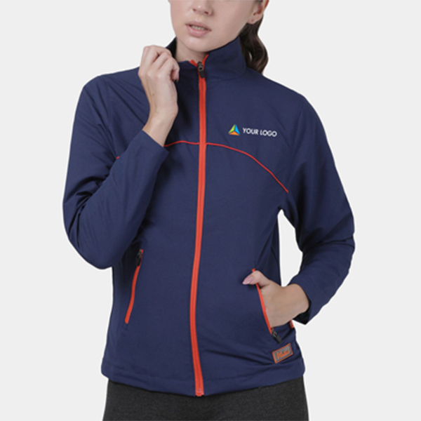 Plutus Ladies High Neck - Navy Blue