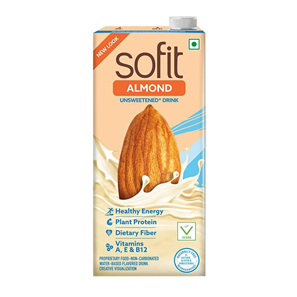 Sofit Almond Milk (Unsweetened) 1L