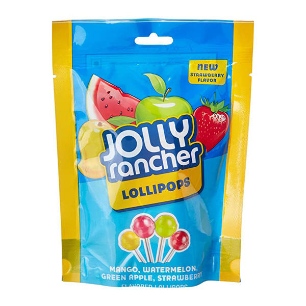 Jolly Rancher Pops Assorted Pouch 63G