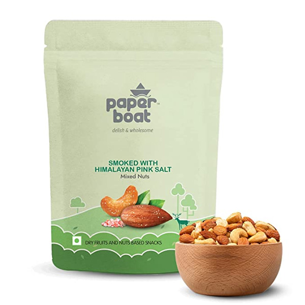 Paperboat Nuts & Dry Fruits Smoked With Himalayan Pink Salt 200G