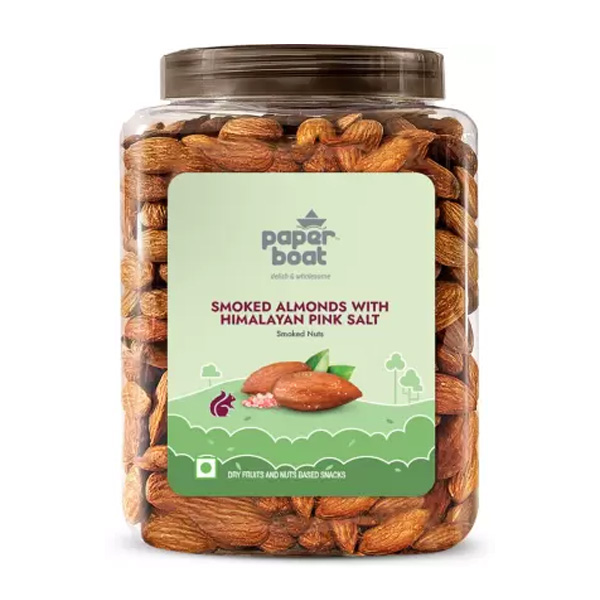 Paperboat Nuts & Dry Fruits Smoked Almond With Himalayan 
Pink Salt 1