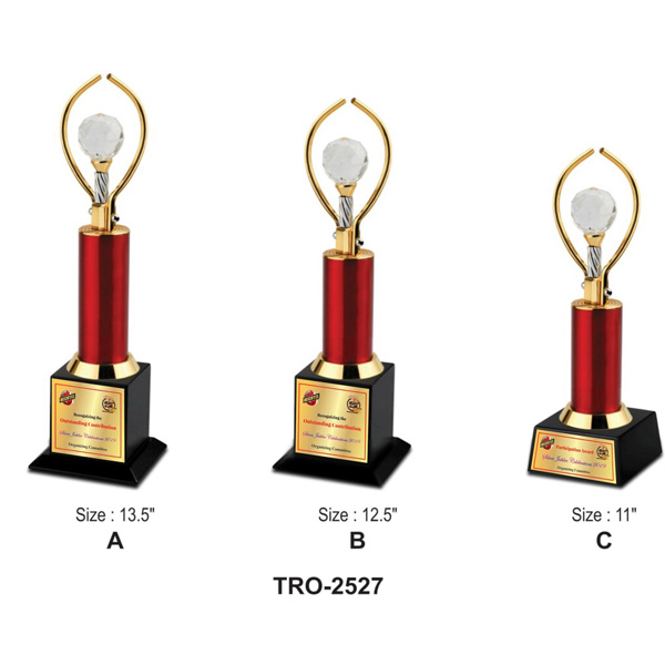 Corporate Crystal Ball Trophy Tro-2527 (11 Inches)