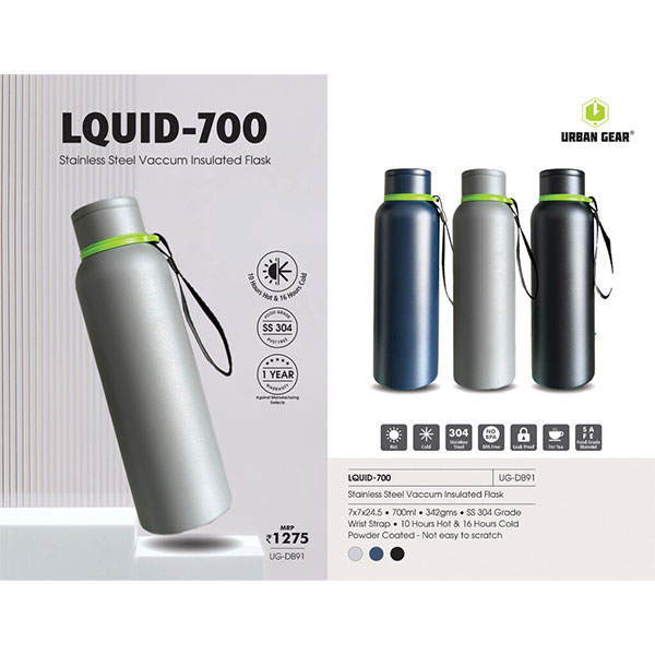 Stainless Steel Hot n Cold Bottle (700ml) Lquid 700 UG- DB91