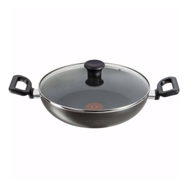 Tefal Delicia Non-Stick 24 Cm Kadhai With Lid