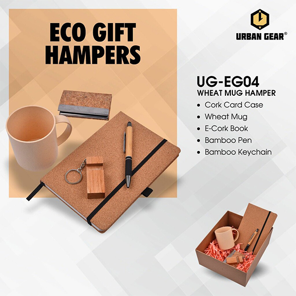 Wheat Mug Hamper Ug- Eg04