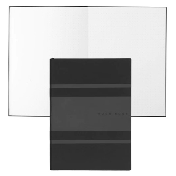 Hugo Boss Notebook A5 Essential Gear Matrix (Blue, Black)
