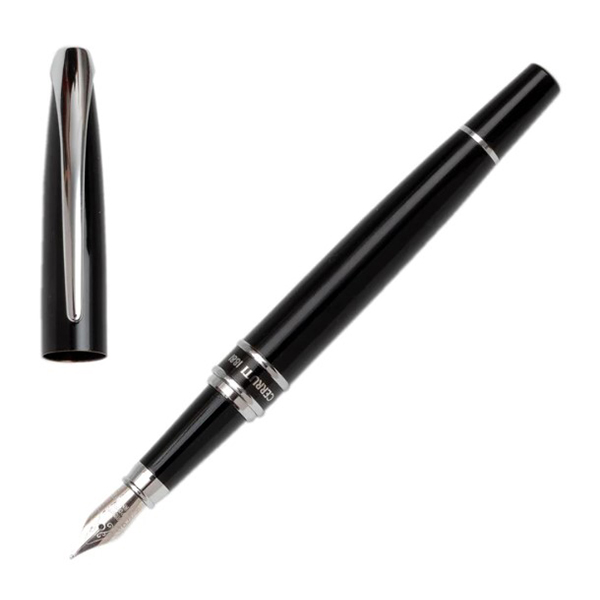 Cerruti Silver Clip Fountain Pen