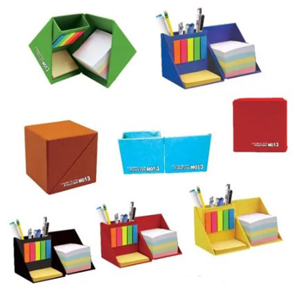 M013-C Multi Colour Memo Cube Note Pad