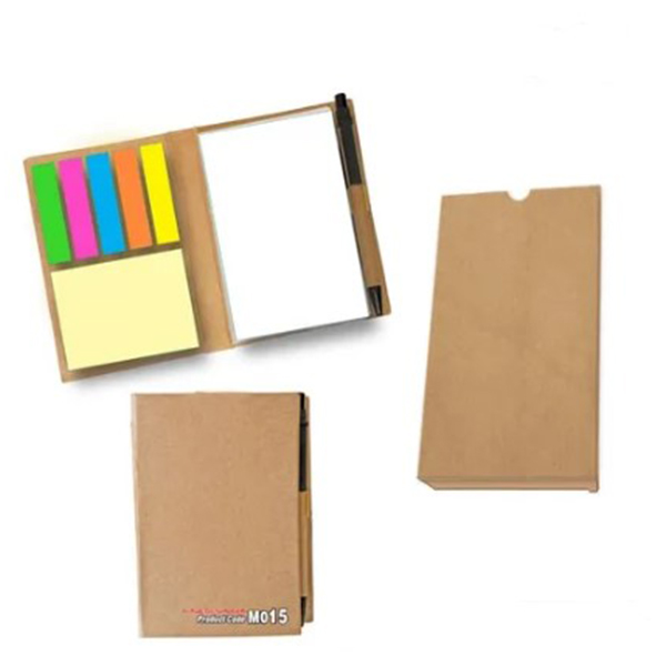 M015 Eco-Friendly Sticky Note Pad With Pen