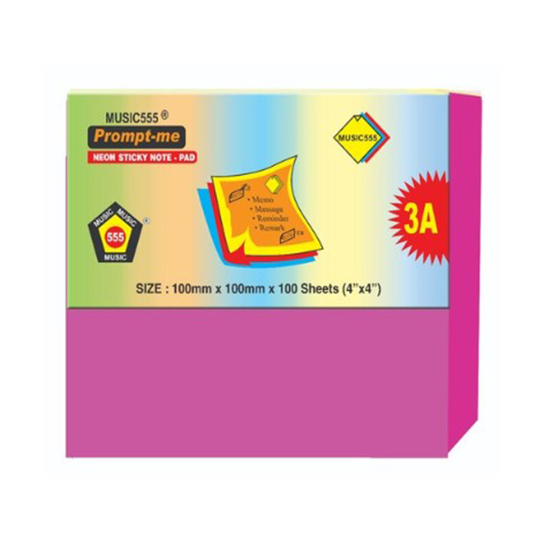 Pnp-404 Prompt-Me Yellow Sticky Note Pad