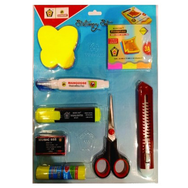 Mbs-004 Stationery Blister Set
