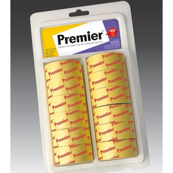 Bft Double Sided Foam Tape Blister Pack
