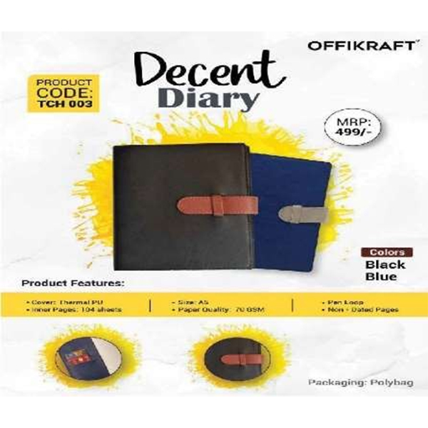 Decent Notebook Tch 003 Black , Blue