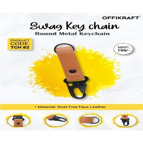 Swag Keychain Tch 82 Brown
